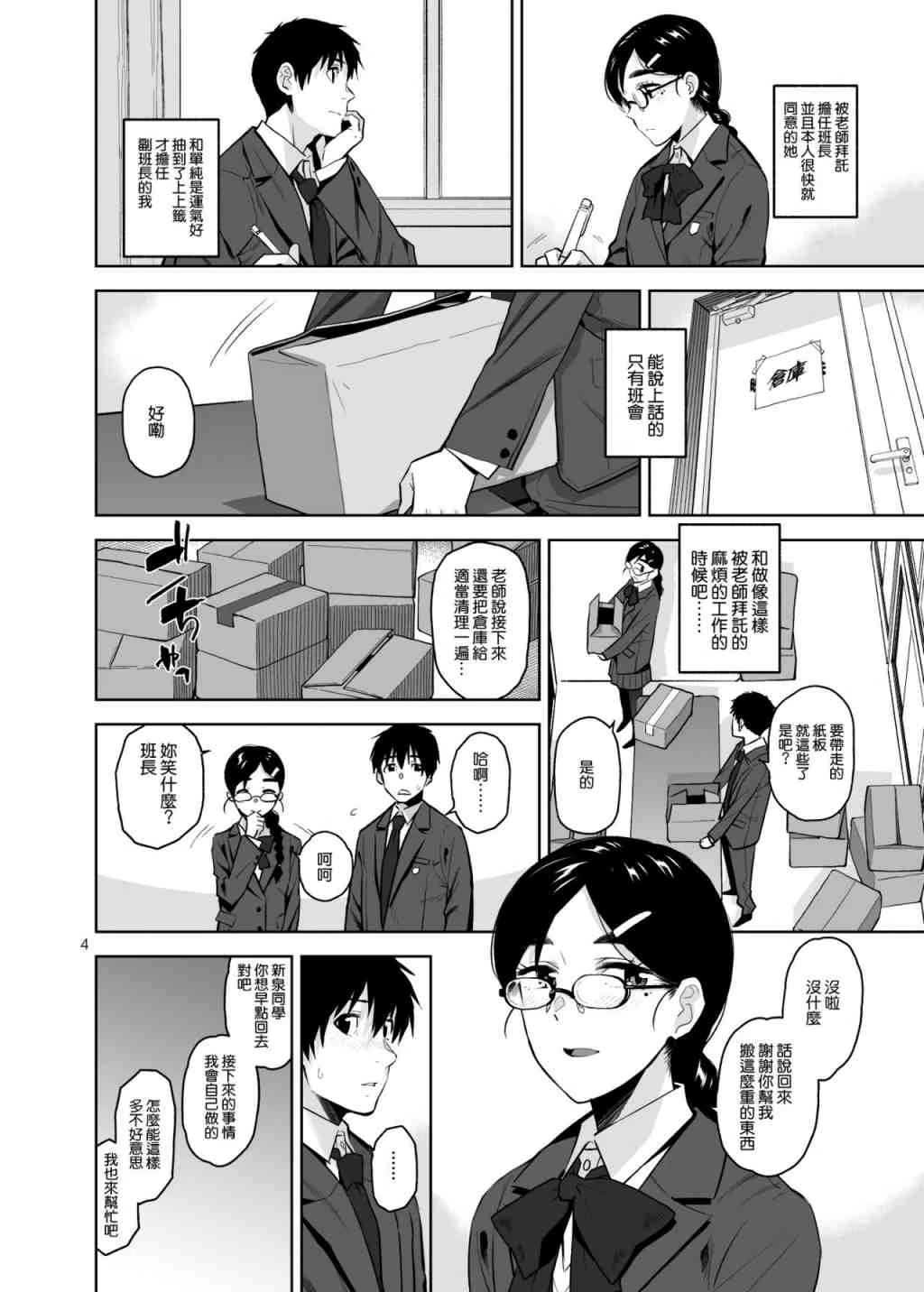 伪严肃淫乱的茑森同学第1话P4