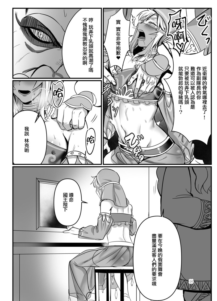 踊り子の贄勇者ー仮面舞踏会編ー (ゼルダの伝説)全集P14