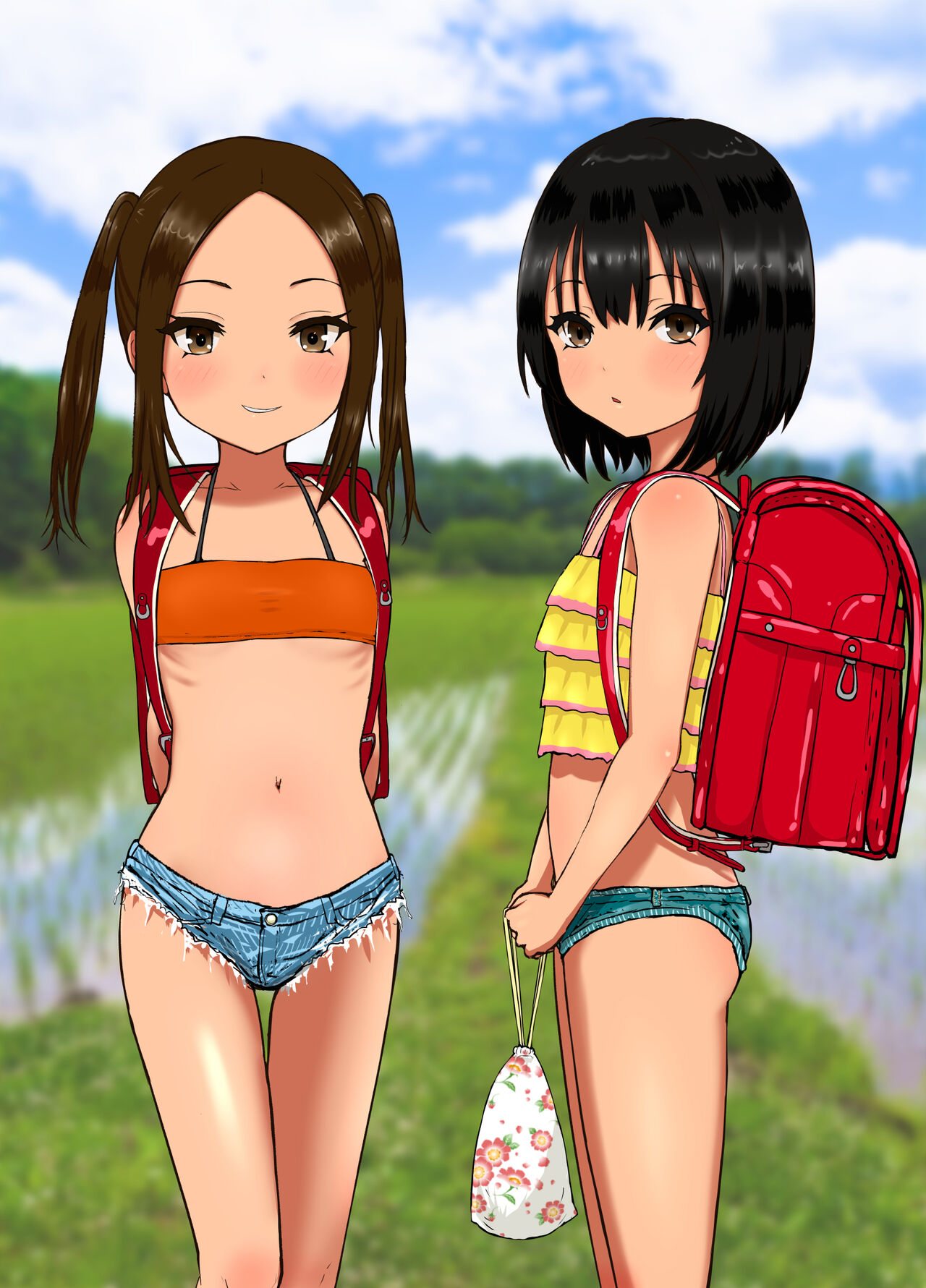 ド田舎サンドイッチ ～全校生徒三名の学校で女子二人のオモチャにされる僕～全集P37