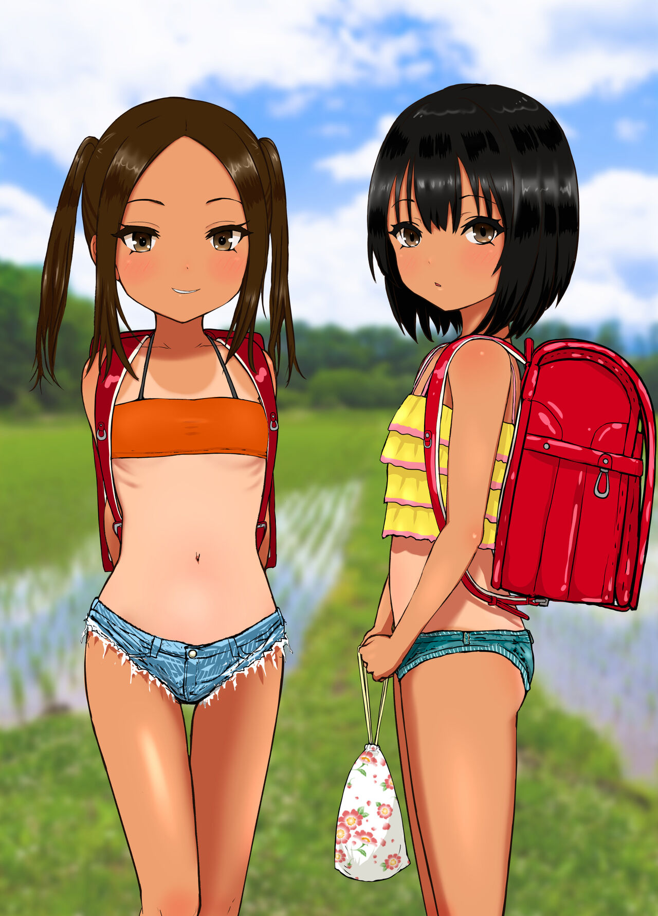 ド田舎サンドイッチ ～全校生徒三名の学校で女子二人のオモチャにされる僕～全集P36