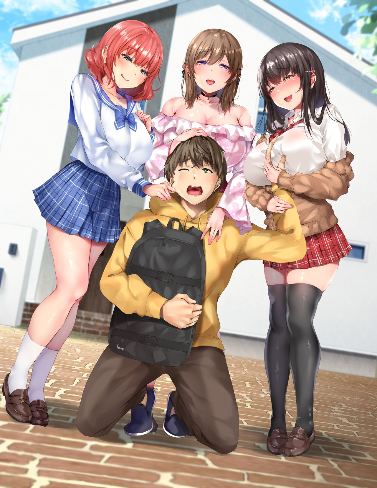 おいでませ♪サキュバスシェアハウス全集P73