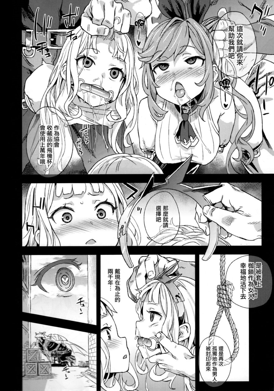 (C89) [Fatalpulse (朝凪)] VictimGirls20 THE COLLAPSE OF CAGLIOSTRO (グランブルーファンタジー) [中国翻訳]全集P28