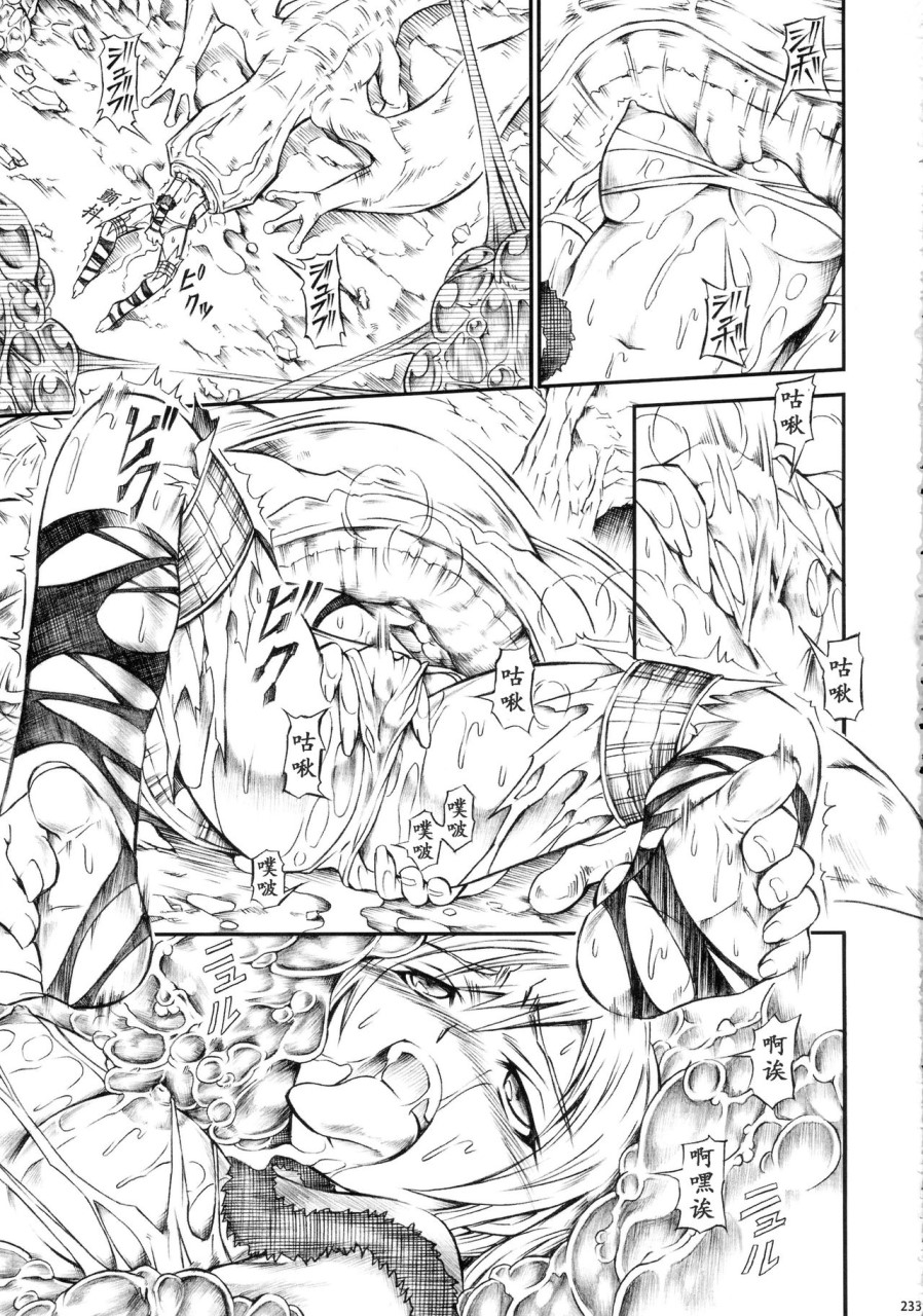 (C90) [Yokohama Junky (魔狩十織)] ソロハンター達の生態 (モンスターハンター) [中国翻訳]全集P233