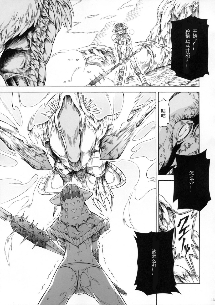 (C90) [Yokohama Junky (魔狩十織)] ソロハンター達の生態 (モンスターハンター) [中国翻訳]全集P169