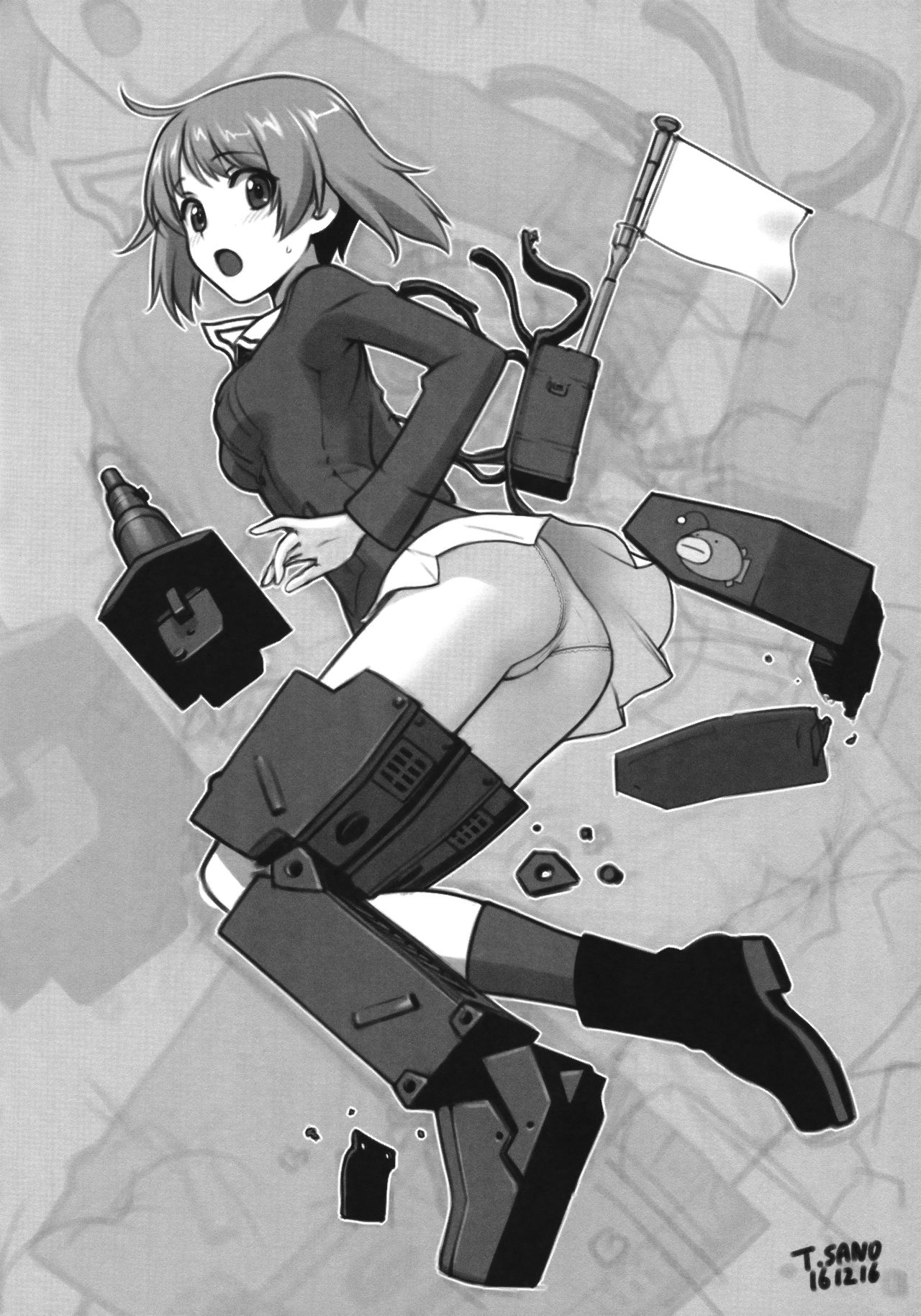 西住まほの睡眠姦撮全集P28