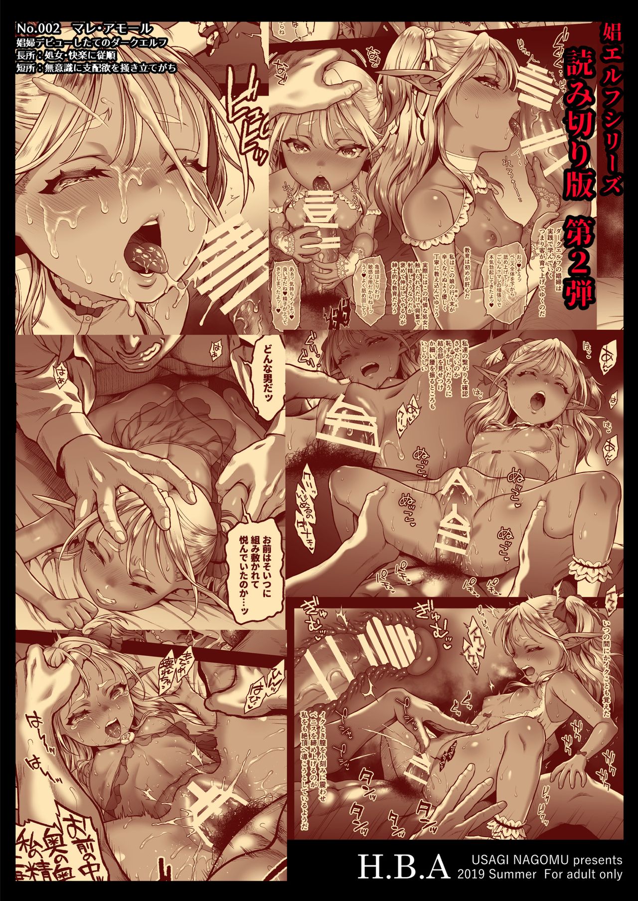 悠久の娼エルフ2「憧憬」全集P35